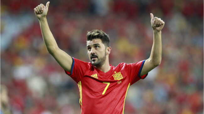 mejores jugadores españoles - David Villa