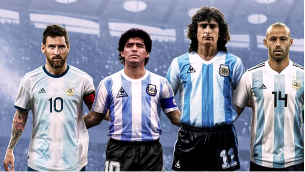Top 10 jugadores de Argentina