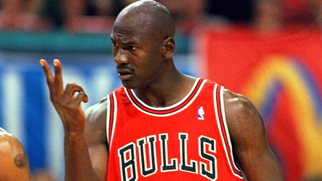 equipos de NBA más dominantes - Chicago Bulls - Michael Jordan 2